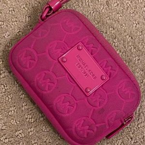 Michael Kors Pink Wristlet